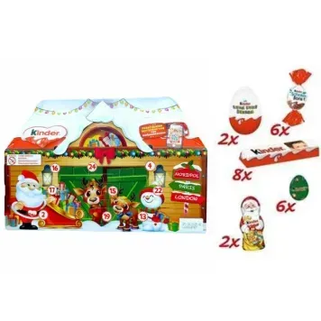Адвент-календар Kinder Mix 3D-Haus 234 г (4 шт/ящ) 1599 фото