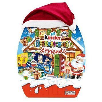 Адвент-календар Kinder Surprise & Friends 370 г (6 шт/ящ) 1604 фото