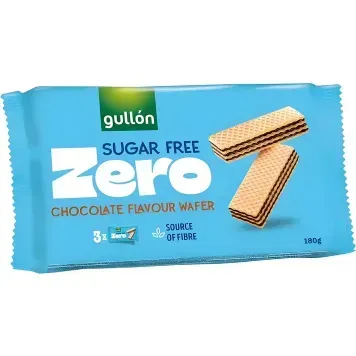 Вафлі Gullon Chocolate Wafer ZERO б/ц шок.180 г 30 фото