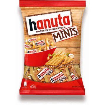 Вафлі Hanuta Minis 19 шт пакет 200 г (12шт/ящ) 32 фото